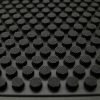 Black table tennis rubber short pips Leopard