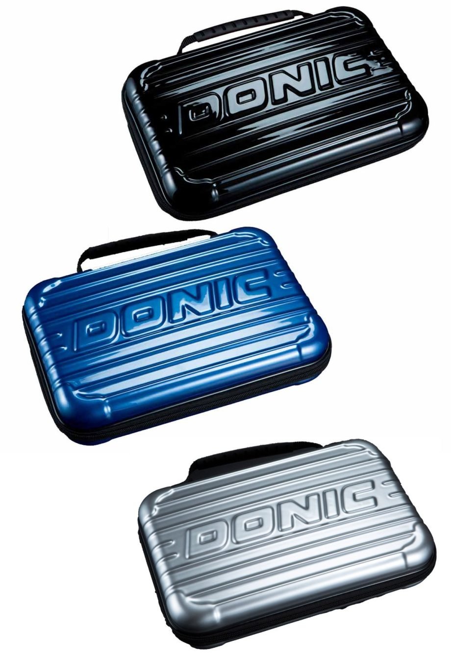 Donic hardcase 3 colors for table tennis