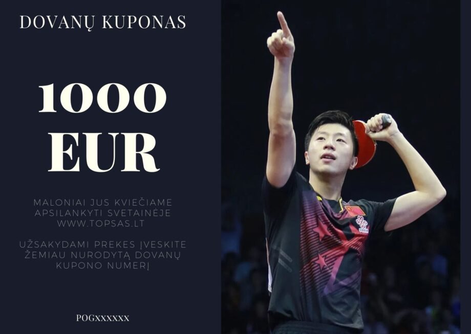 DOVANŲ KUPONAS 1000 EUR