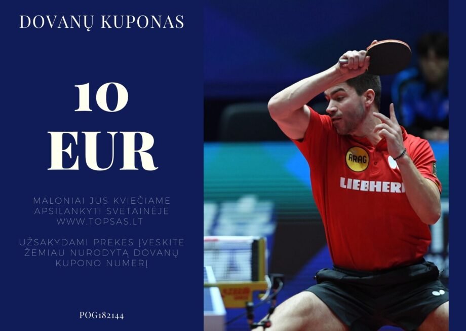 DOVANŲ KUPONAS 10 EUR