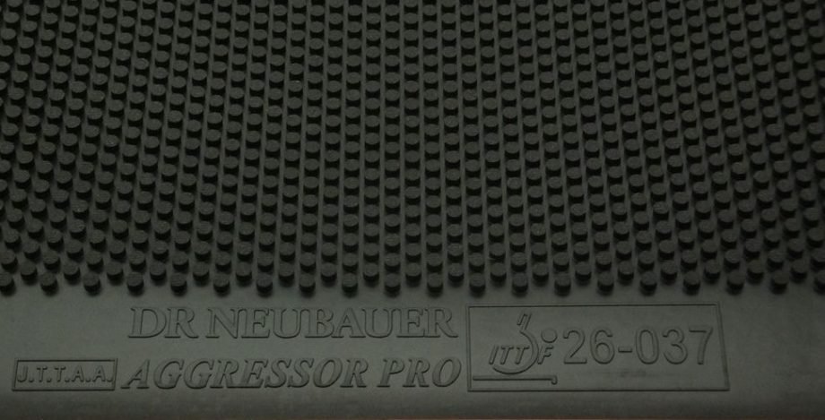 Aggressor pro rubber for table tennis racket