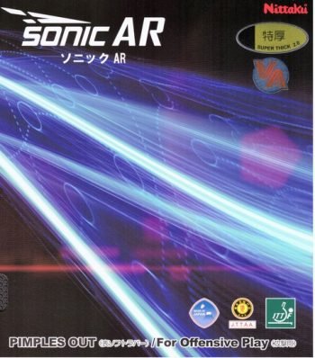 Nittaku Sonic AR table tennis rubber cover