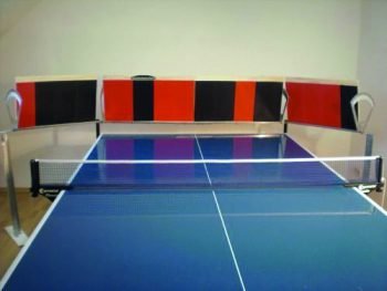 Big Quattro returnboard mobile table tennis returnboard