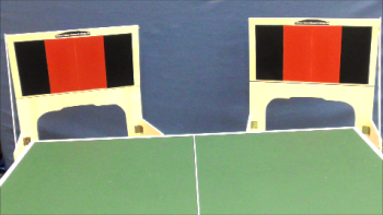 Lightweight returnboard duo stalo teniso grąžinimo lenta tabel tennis returnboard
