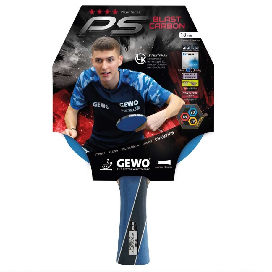 Gewo PS Blast Carbon stalo teniso raketė