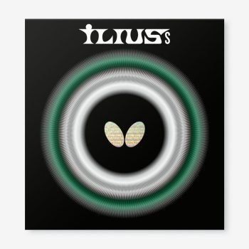 Butterfly Ilius S stalo teniso guma su ilgais dantukais