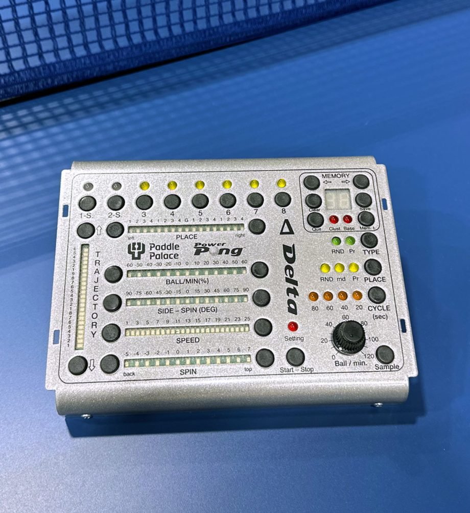 Power Pong Delta Robot for table tennis player stalo teniso robotas Delta