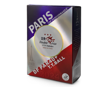 Double Fish PAR 40+ 3*** balls Olympic Games in Paris ball for table tennis