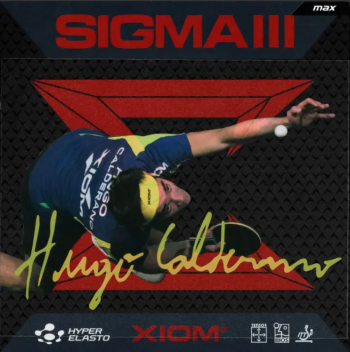 XIOM Sigma III table tennis rubber