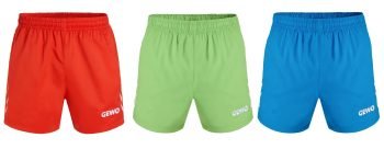 Gewo paza shorts color for table tennis player stalo teniso žaidėjams ping pong spalvoti šortai