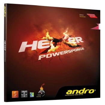 Andro Hexer Powersponge table tennis rubber