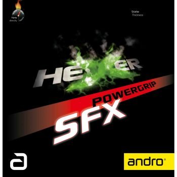 Andro Hexer Powergrip SFX table tennis rubber