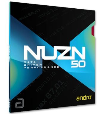 Andro Nuzn 50 table tennis rubber for table tennis players. Ping pong for profesionals. Stalo tenisui žaidėjui profesionalui