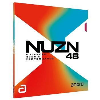 Andro Nuzn 48 table tennis rubbers for table tennis players slighly sticky