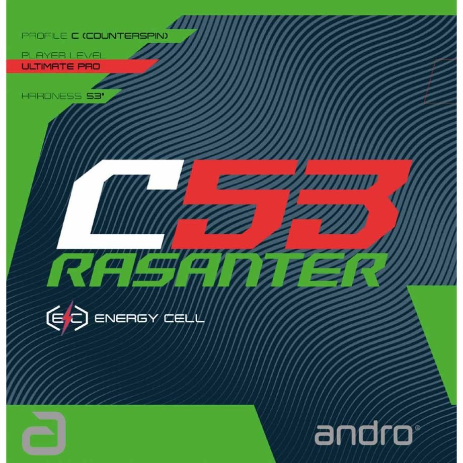 Andro Rasanter C53 table tennis rubber
