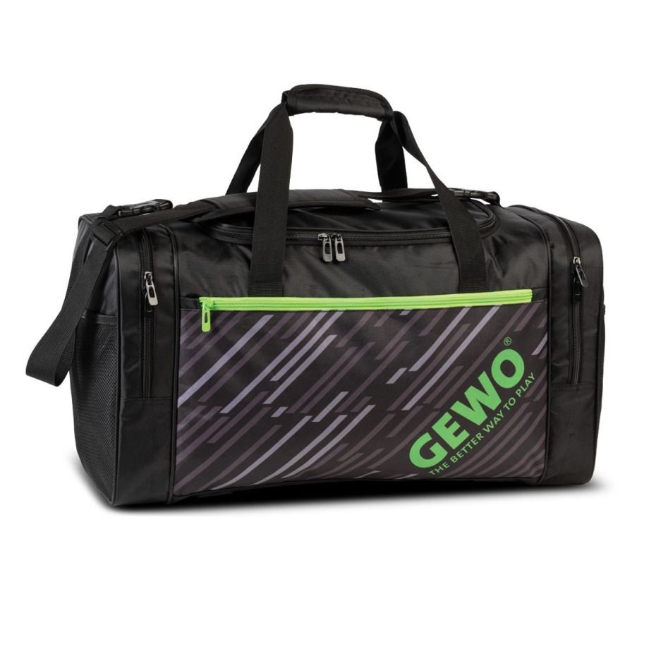GEWO sportbag STRIPES L, sportinis krepšys STRIPES L, for tennis players, for ping pong players, stalo teniso žaidėjams