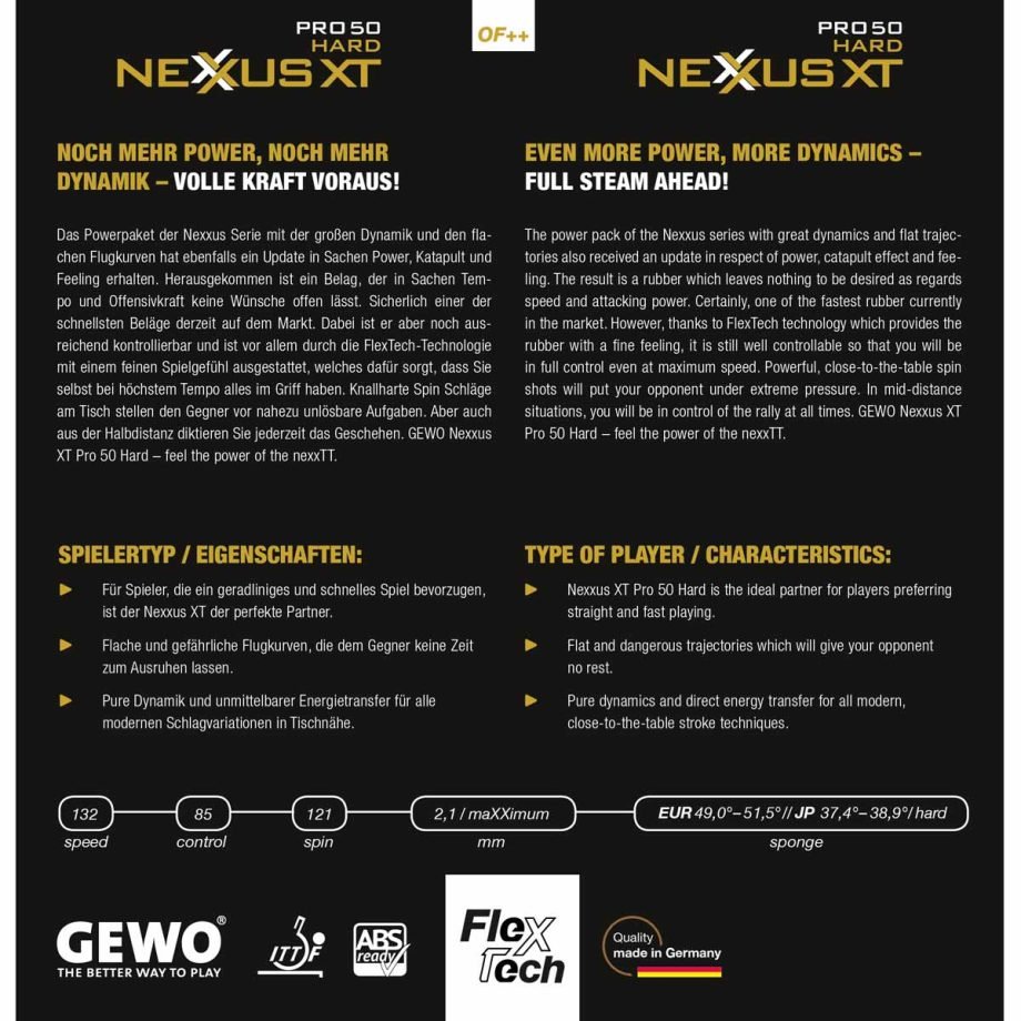 NEXXUS XT PRO 50 HARD — изображение 4