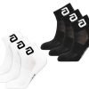 ANDRO ALLTIME 3-set socks, ANDRO alltime kojinių rinkinys (3 poros), for table tennis players, for ping pong players, stalo teniso žaidėjams