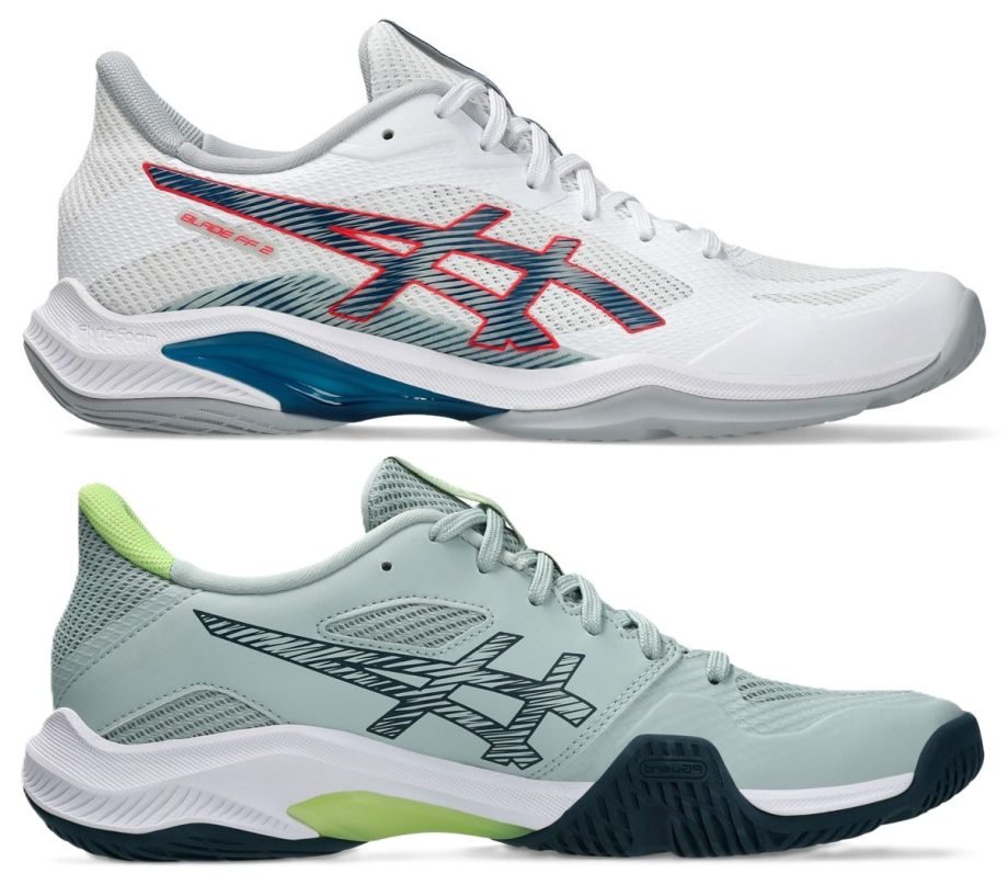 ASICS Shoe Blade FF 2, ASICS bateliai Blade FF 2, for table tennis players, for ping pong players, stalo teniso žaidėjams