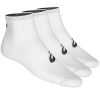 ASICS socks Quarter 3 pairs, ASICS kojinių rinkinys QUARTER (3 poros), for table tennis players, for ping pong players, stalo teniso žaidėjams