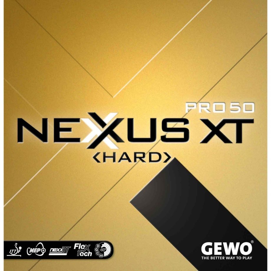 Nexxus XT Pro 50 hard table tennis rubber for attackers stalo teniso guma atakuojantiems stalo tenisininkams stalo tenisui