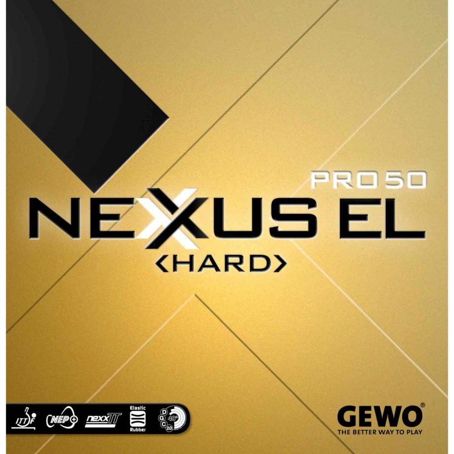 Nexxus EL Pro 50 table tennis rubber stalo teniso guma